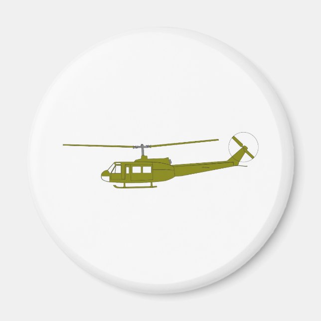 Imã Helicóptero Utilitário UH-1H 'Huey' (Frente)