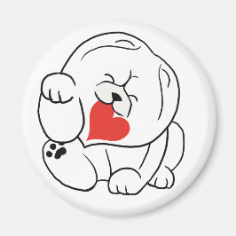 Imã HELLO KOKORO Chow Magnet