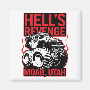 Imã Hell's Revenge Moab Utah Off Road 4x4 Adventure
