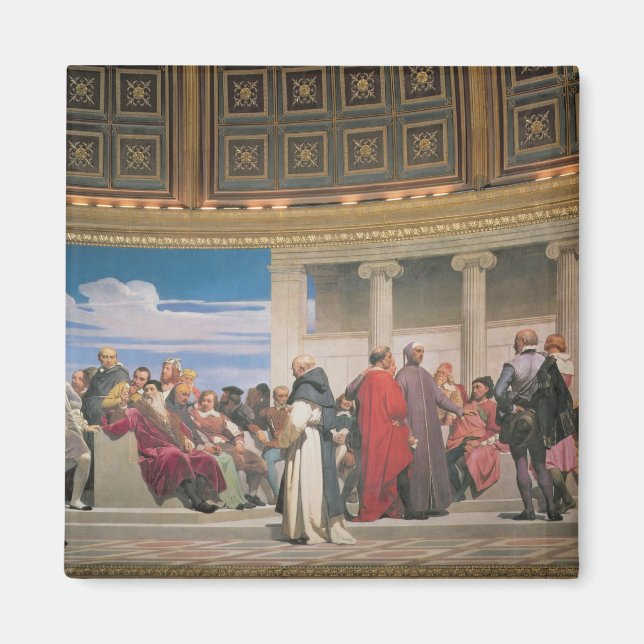 Imã Hemiciclo: Artistas de Todas as Idades, detalhes d (Frente)