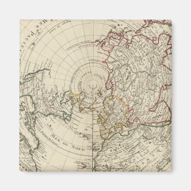 Imã Hemisfério norte (Frente)