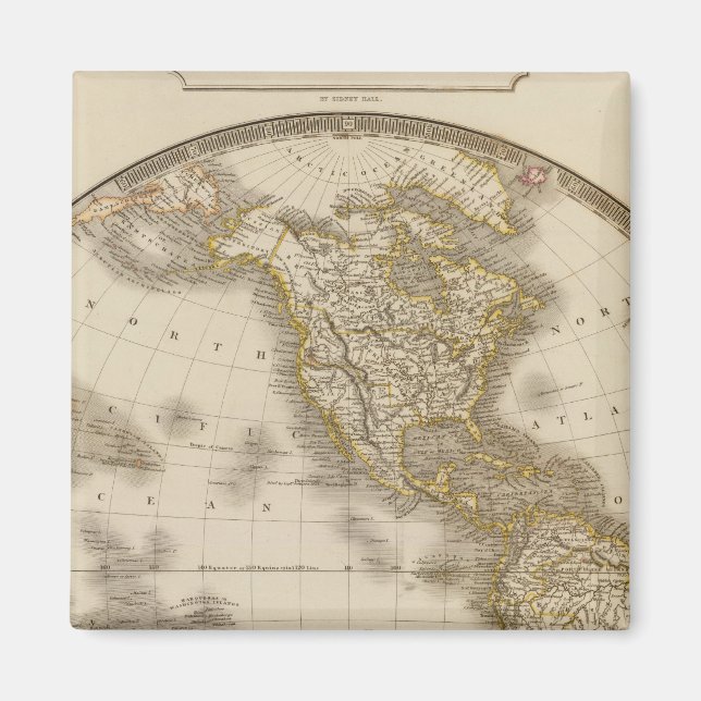 Imã Hemisfério ocidental 7 (Frente)