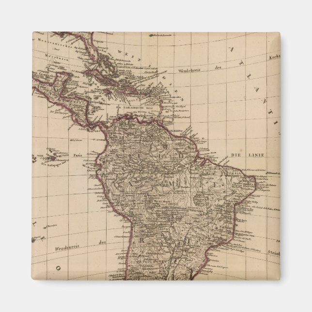 Imã Hemisfério Ocidental, América do Sul (Frente)