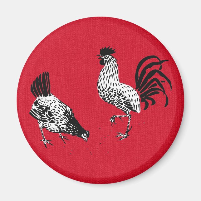 Imã Hen e Rooster (Frente)