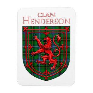 Ímã Henderson Tartan Scottish Xadrez Lion Rampant