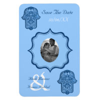 Henna Hand of Hamsa (Blue) (Salvar a data)