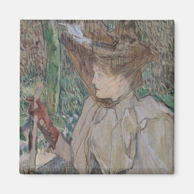 Imã Henri de Toulouse-Lautrec | Mulher com luvas, 189 (Frente)