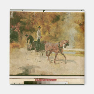 Imã Henri de Toulouse-Lautrec um Cão-Carro