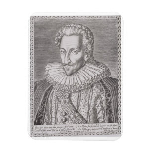 Ímã Henri IV (1553-1610) como o rei de Navarra, 1589