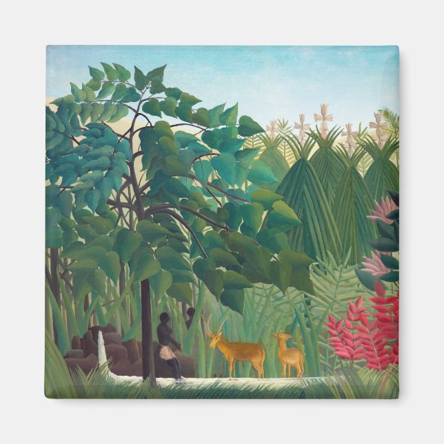 Imã Henri Rousseau - A Cachoeira (Frente)