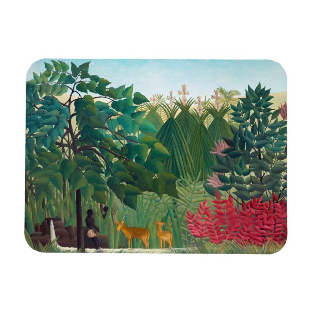 Ímã Henri Rousseau - A Cachoeira (Horizontal)