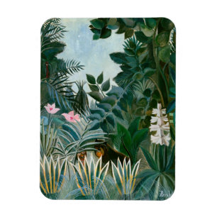 Ímã Henri Rousseau - A Selva Equatorial