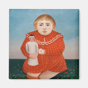 Imã Henri Rousseau - Criança com uma Doll