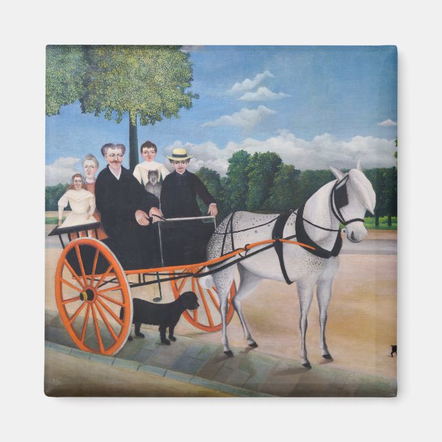 Imã Henri Rousseau - La Carriole du pere Junier (Frente)