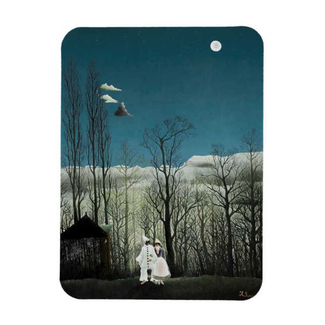 Ímã Henri Rousseau - Noite de Carnaval (Vertical)