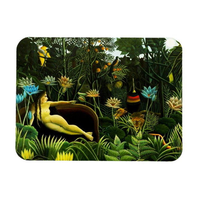 Ímã Henri Rousseau O Magneto Dos Sonhos (Horizontal)