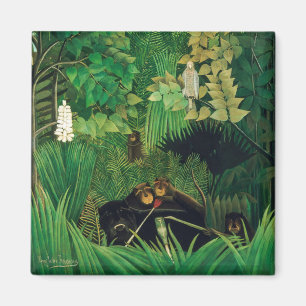 Imã Henri Rousseau - Os Jesters Feliz