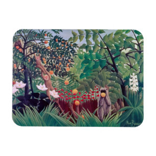 Ímã Henri Rousseau - Paisagem Exótica