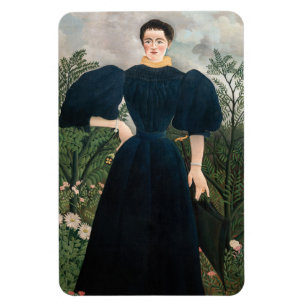 Ímã Henri Rousseau - Retrato de Madame M.