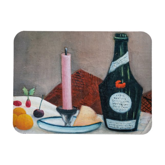 Ímã Henri Rousseau - The Pink Candle (Horizontal)