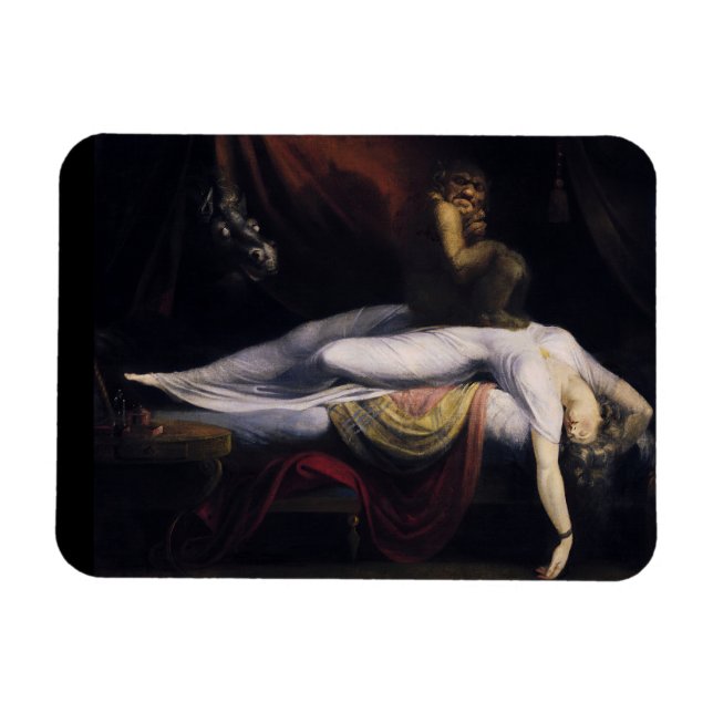Ímã Henry Fuseli A Pintura Do Pesadelo (Horizontal)