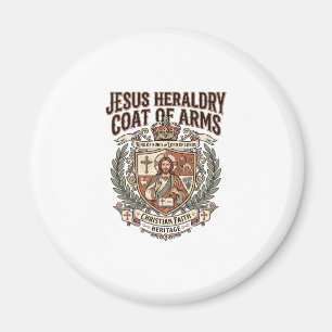 Imã Heráldica de Jesus Brasão de Armas Jesus Heráldica