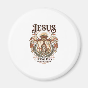 Imã Heráldica de Jesus Brasão de Armas Jesus Heráldica