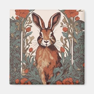 Imã Herança curiosa elegante William Morris inspirada