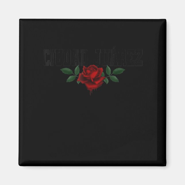Imã herança rosa do ciudad juárez chihuahua méxico (Frente)