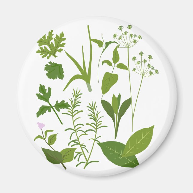 Imã Herb Collection Magnet (Frente)