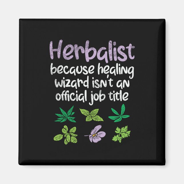 Imã Herbalist Herbs Funny (Frente)