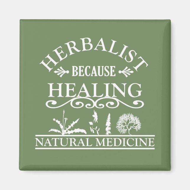 Imã Herbalistas de medicina natural (Frente)