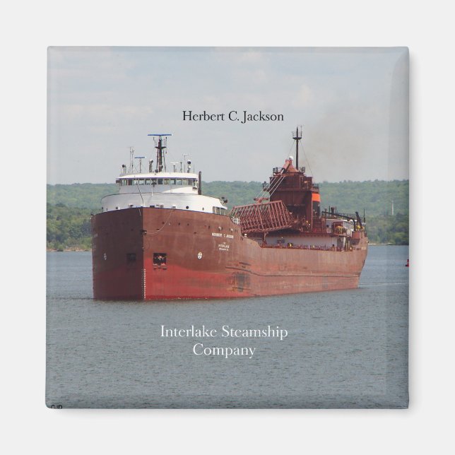 Imã Herbert C. Jackson magnet (Frente)