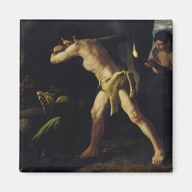 Imã Hércules Lutando com a Hidra Lernaena (Frente)
