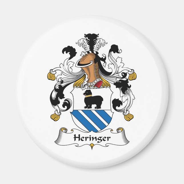 Imã Heringer Family Crest (Frente)