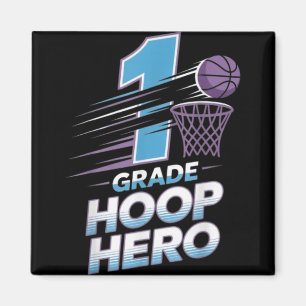 Imã Hero Hoop de primeira classe - 1rua de basquete de