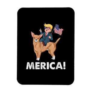 Ímã Herói Americano do Cão Chihuahua