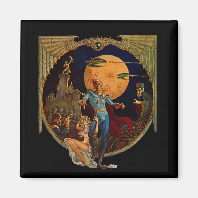 Imã Herói do Sci-Fi (Frente)