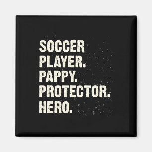 Imã Herói Protetor Jogador de Futebol Pappy Amante de