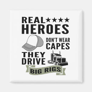 Imã Heróis de verdade não Vestem capes que dirigem gra