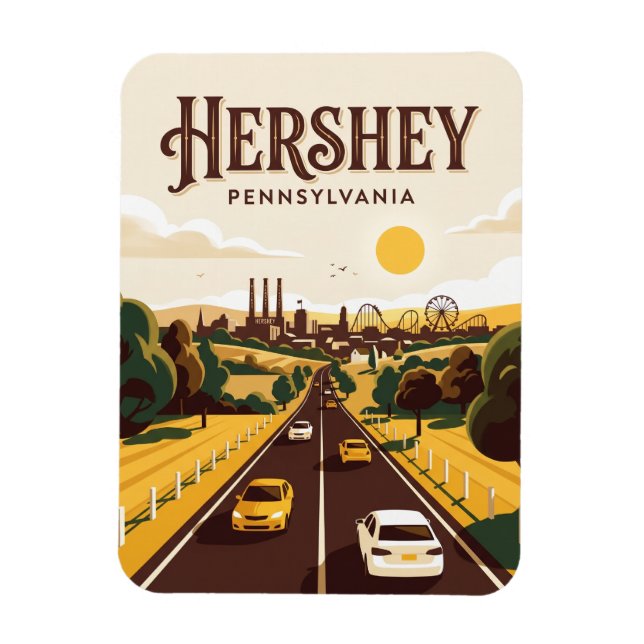 Ímã Hershey EUA (Vertical)