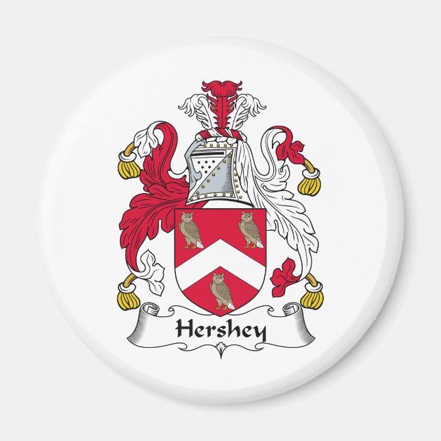 Imã Hershey Family Crest (Frente)