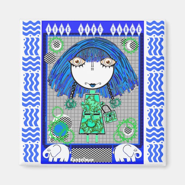 IMÃ HESTER MAGNET (Frente)