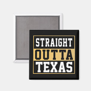 Imã Hetero do Texas Dourado e Branco