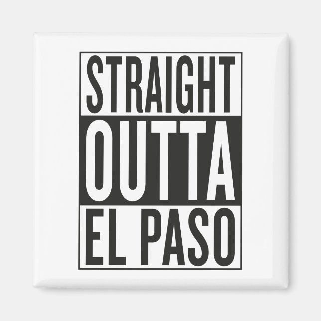 Imã hetero fora de El Paso (Frente)