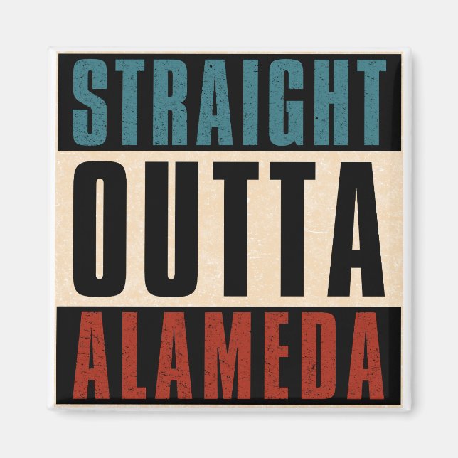 Imã Hetero Outta Alameda California CA (Frente)