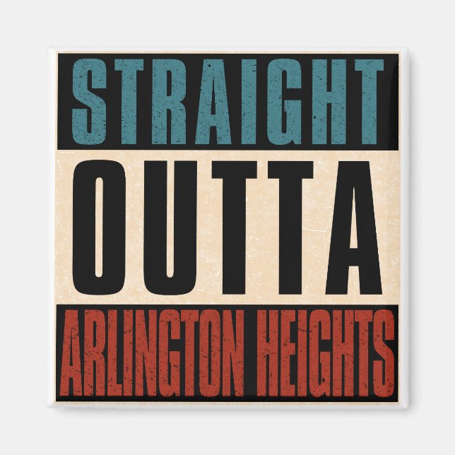 Imã Hetero Outta Arlington Heights Illinois IL (Frente)