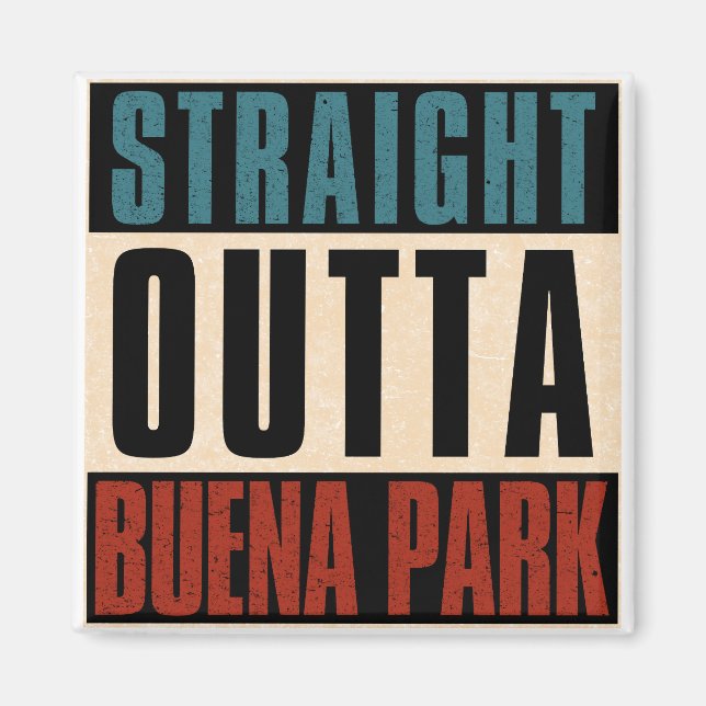 Imã Hetero Outta Buena Park Califórnia CA (Frente)