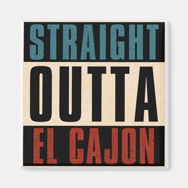 Imã Hetero Outta El Cajon California CA (Frente)