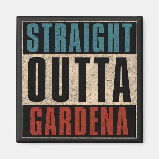 Imã Hetero Outta Gardena California CA (Frente)